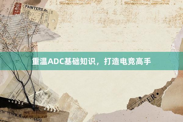 重温ADC基础知识，打造电竞高手